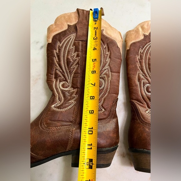 Coconuts by Matisse Women's Cimmaron Western Boot Choco/Beige Brown Sz 7 M - Picture 8 of 8
